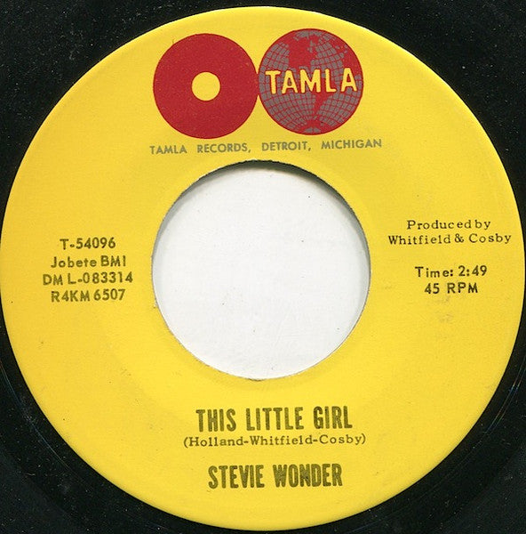 Stevie Wonder : Hey Harmonica Man  (7")