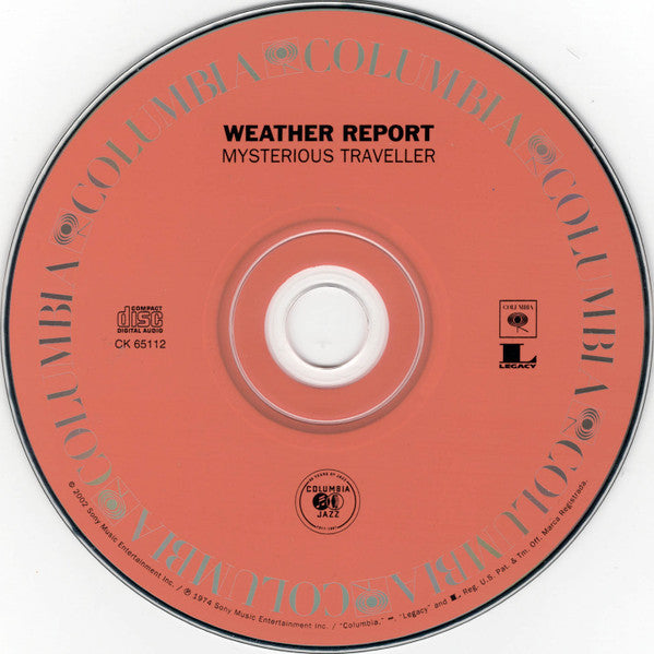 Weather Report : Mysterious Traveller (CD, Album, RE, RM)
