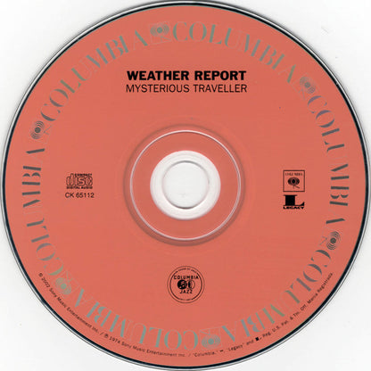 Weather Report : Mysterious Traveller (CD, Album, RE, RM)