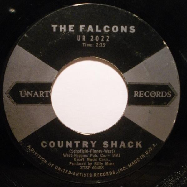 The Falcons : You're Mine (7", Single, Styrene)