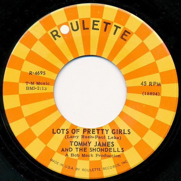 Tommy James & The Shondells : Say I Am (7", Single)