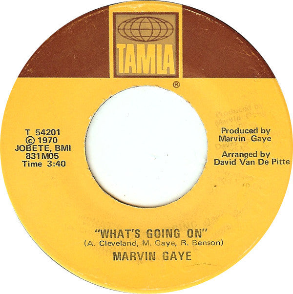 Marvin Gaye : What's Going On (7", Single)