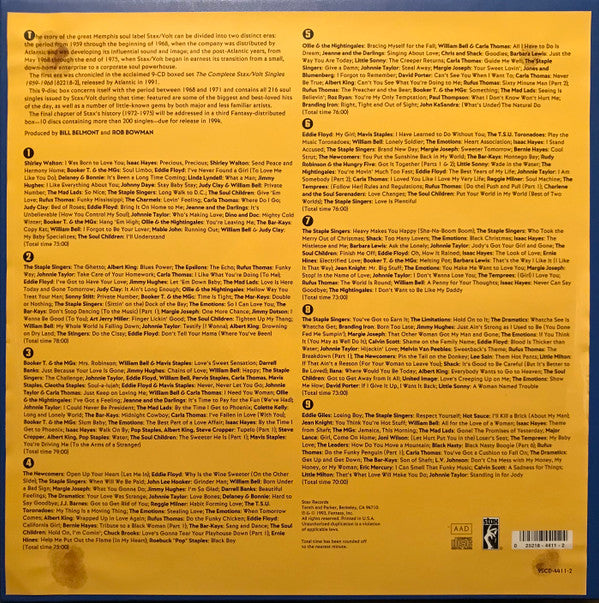 Various : The Complete Stax/Volt Soul Singles, Volume 2: 1968-1971 (9xCD, Comp, RM + Box)