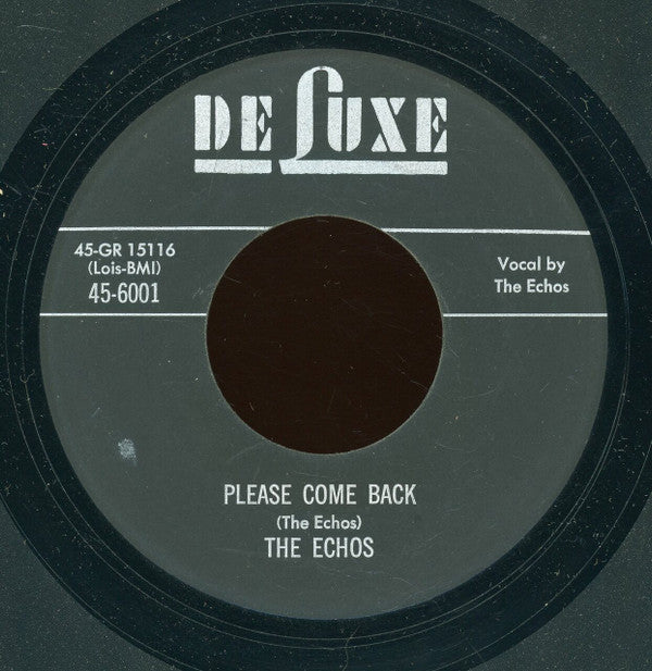 The Echos (4) : Please Come Back / All That Wine Is Gone (7", Unofficial)