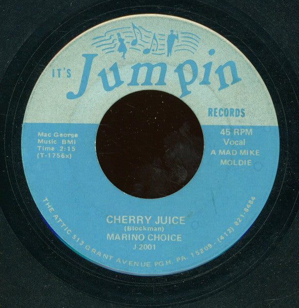 Marino Choice / Johnny Wright (5) : Cherry Juice / Wine Head (7", Unofficial)