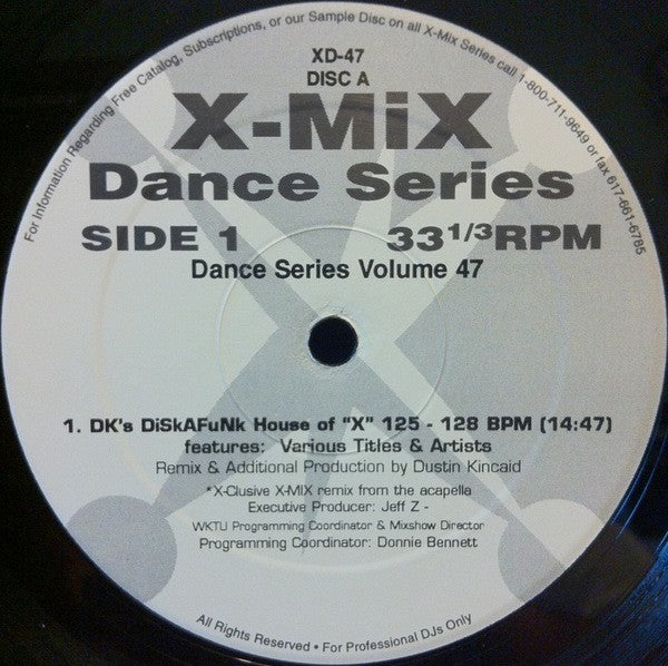 Various : X-Mix Dance Series 47 (2x12")