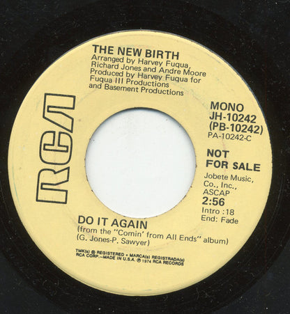 New Birth : Do It Again (7", Mono, Promo)