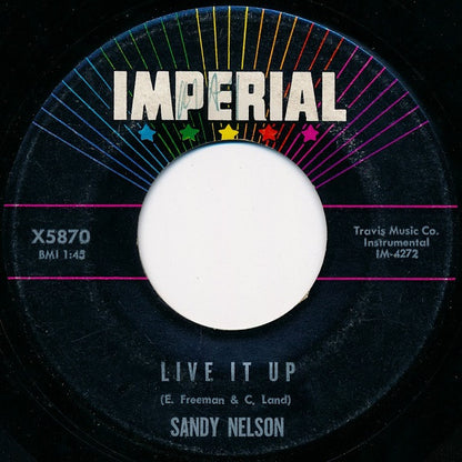 Sandy Nelson : ... And Then There Were Drums (7")
