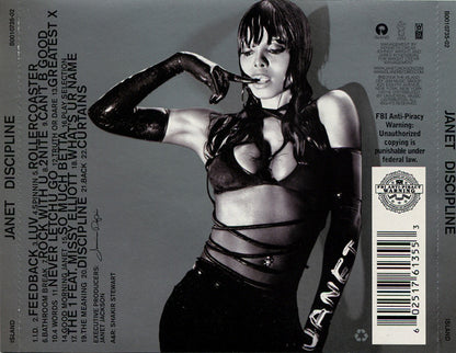 Janet Jackson : Discipline (CD, Album)