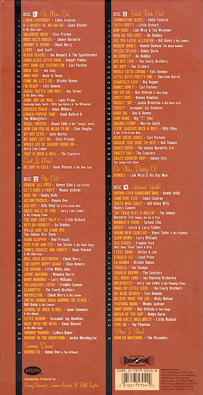 Various : Loud, Fast & Out Of Control (The Wild Sounds Of '50s Rock) (4xCD, Comp, RM + Box)