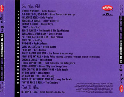 Various : Loud, Fast & Out Of Control (The Wild Sounds Of '50s Rock) (4xCD, Comp, RM + Box)