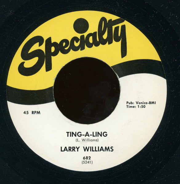 Larry Williams (3) : Ting-A-Ling / Little School Girl (7", RE)