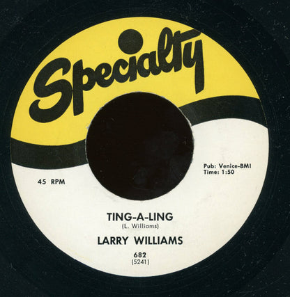 Larry Williams (3) : Ting-A-Ling / Little School Girl (7", RE)