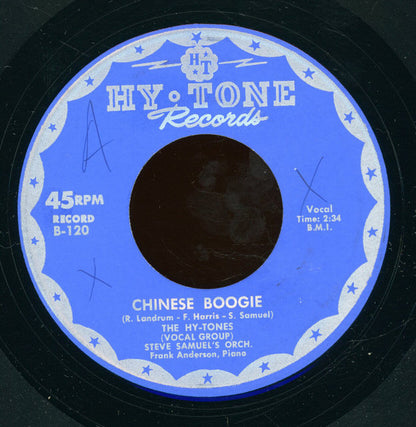The Hy-Tones : I'm A Fool / Chinese Boogie (7", Unofficial)