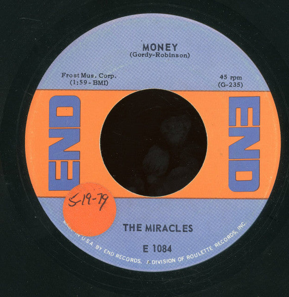 The Miracles : Money (7")