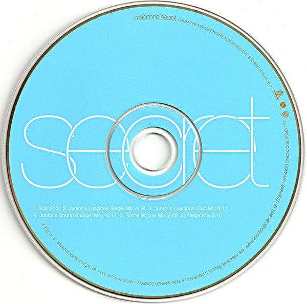 Madonna : Secret (CD, Maxi, FLP)