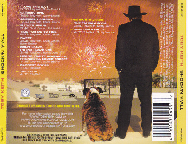 Toby Keith : Shock'n Y'all (HDCD, Album, Enh, RE)