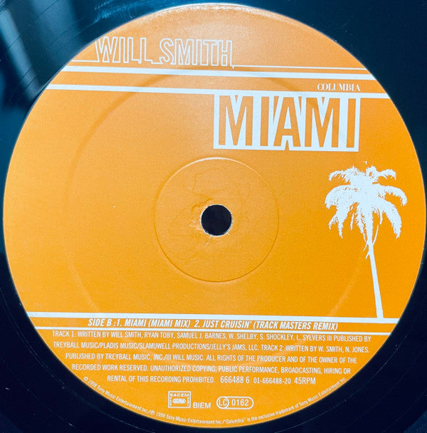 Will Smith : Miami (12", Maxi)