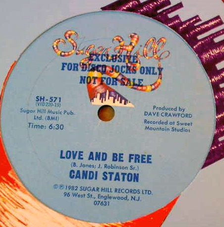 Candi Staton : Suspicious Minds / Love And Be Free (12", Promo)