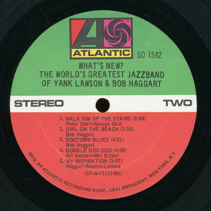 The World's Greatest Jazzband Of Yank Lawson & Bob Haggart : What's New? (LP, Album, RI)