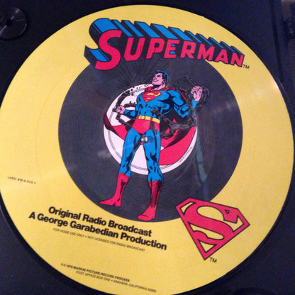 Unknown Artist : Superman (Original Radio Broadcast) (LP, Ltd, Pic)