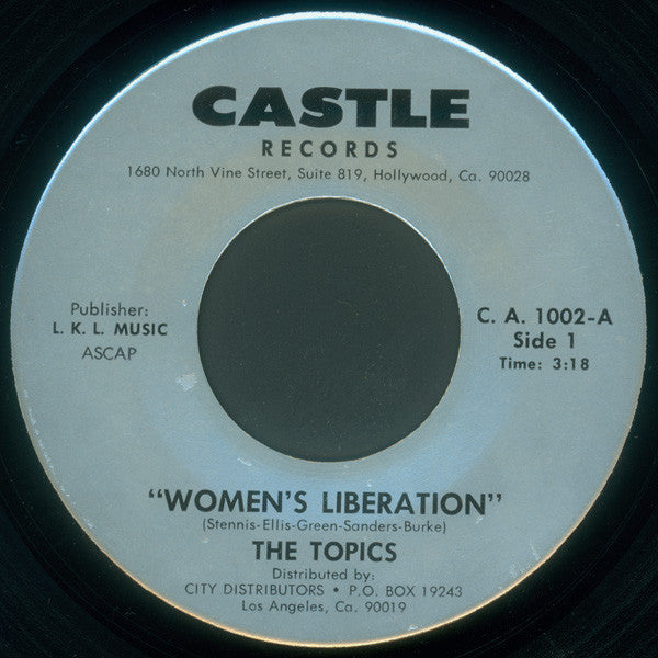 The Topics : Women's Liberation (7")