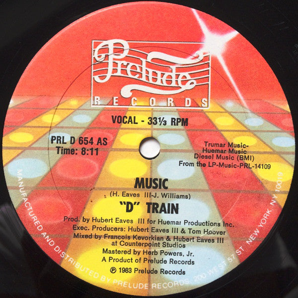 D-Train : Music (12")