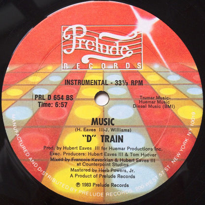 D-Train : Music (12")