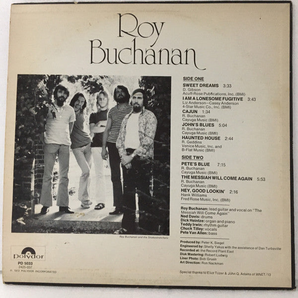 Roy Buchanan : Roy Buchanan (LP, Album, All)