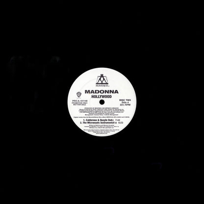 Madonna : Hollywood (Remixes Part 2) (2x12", Promo)