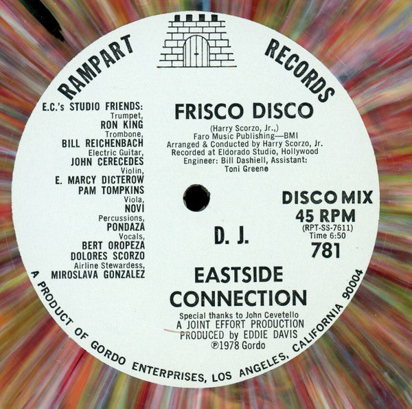 Eastside Connection : Frisco Disco / Birthday Medley (12", Promo)