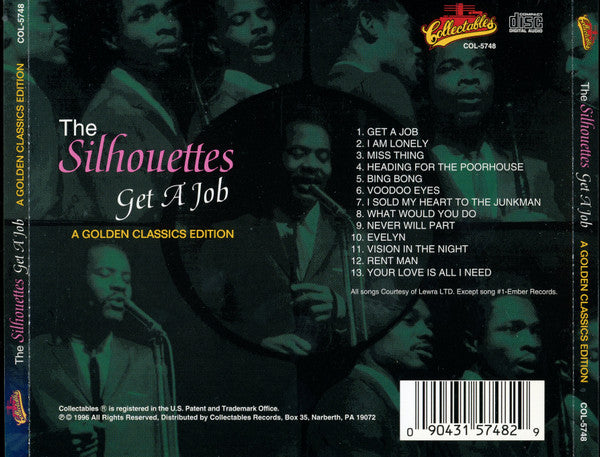 The Silhouettes : Get A Job (A Golden Classics Edition) (CD, Comp)