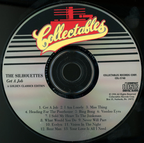 The Silhouettes : Get A Job (A Golden Classics Edition) (CD, Comp)
