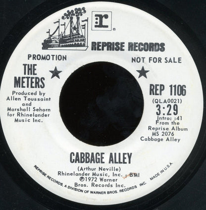 The Meters : Cabbage Alley (7", Promo)