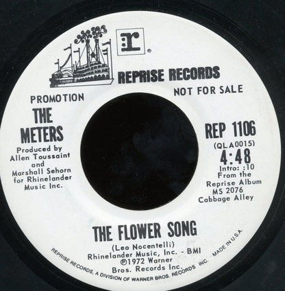 The Meters : Cabbage Alley (7", Promo)