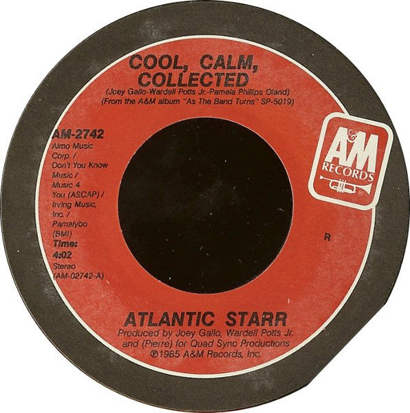 Atlantic Starr : Cool, Calm, Collected / Island Dream (7", Styrene, Ind)