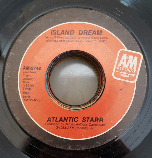 Atlantic Starr : Cool, Calm, Collected / Island Dream (7", Styrene, Ind)
