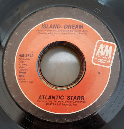 Atlantic Starr : Cool, Calm, Collected / Island Dream (7", Styrene, Ind)