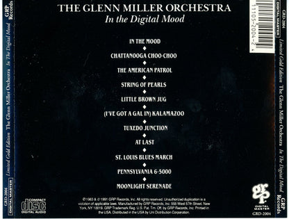 The Glenn Miller Orchestra : In The Digital Mood (CD, Album, RE, UNI)