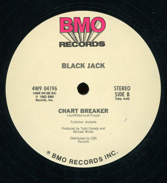 Black Jack (3) : Step Out - Get Out (12")