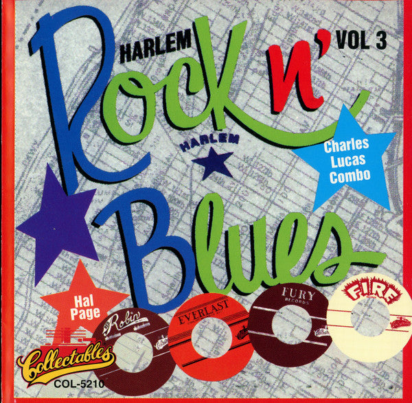 Various : Harlem Rock 'N' Blues Volume 3 (CD, Comp)