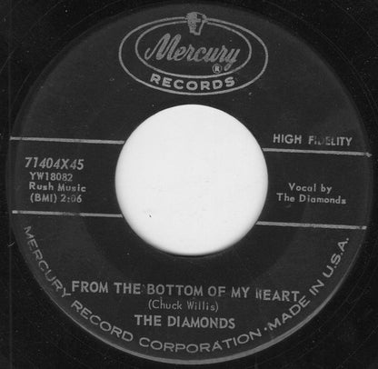 The Diamonds : She Say (Oom Dooby Doom) (7", Single)