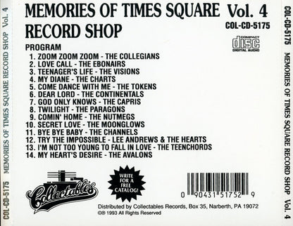 Various : Memories Of Time Square Record Shop Volume 4 (CD, Comp)