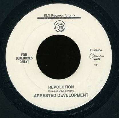 Arrested Development : Revolution (7", Single, Jukebox)