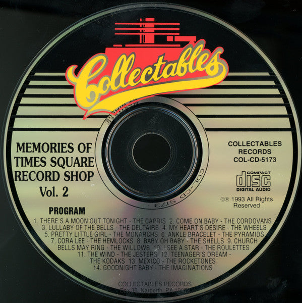 Various : Memories Of Times Square Record Shop Vol. 2 (CD, Comp)