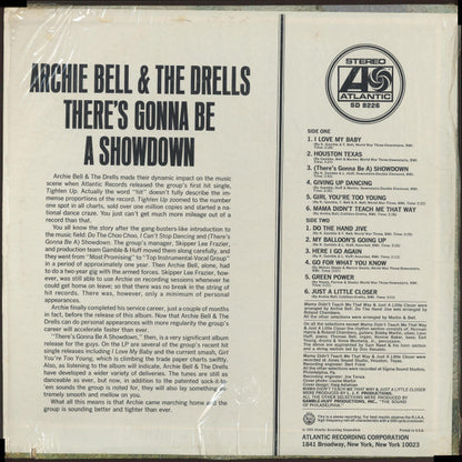 Archie Bell & The Drells : There's Gonna Be A Showdown (LP, Album)