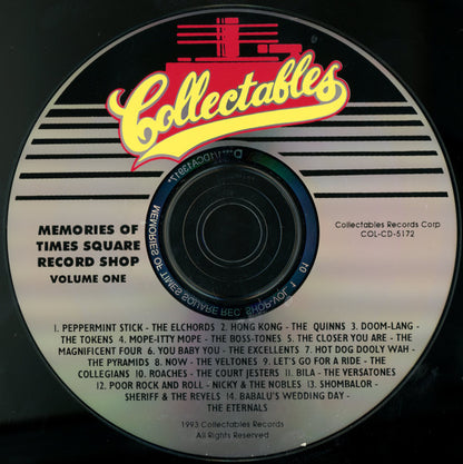 Various : Memories Of Times Square Record Shop Vol. 1 (CD, Comp)