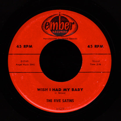 The Five Satins : To The Aisle (7", Single)