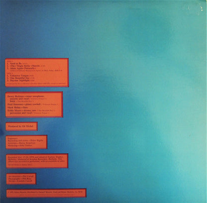 Dewey Redman : Musics (LP, Album)