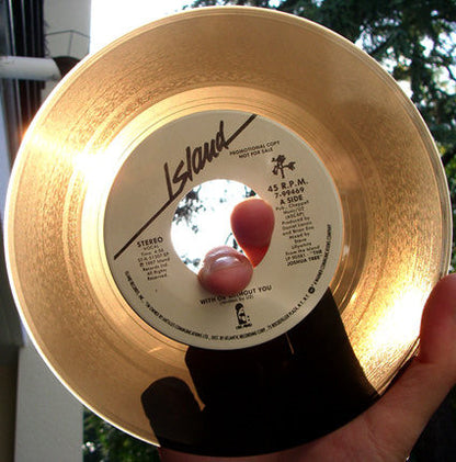 U2 : With Or Without You (7", Single, Promo, Spe)